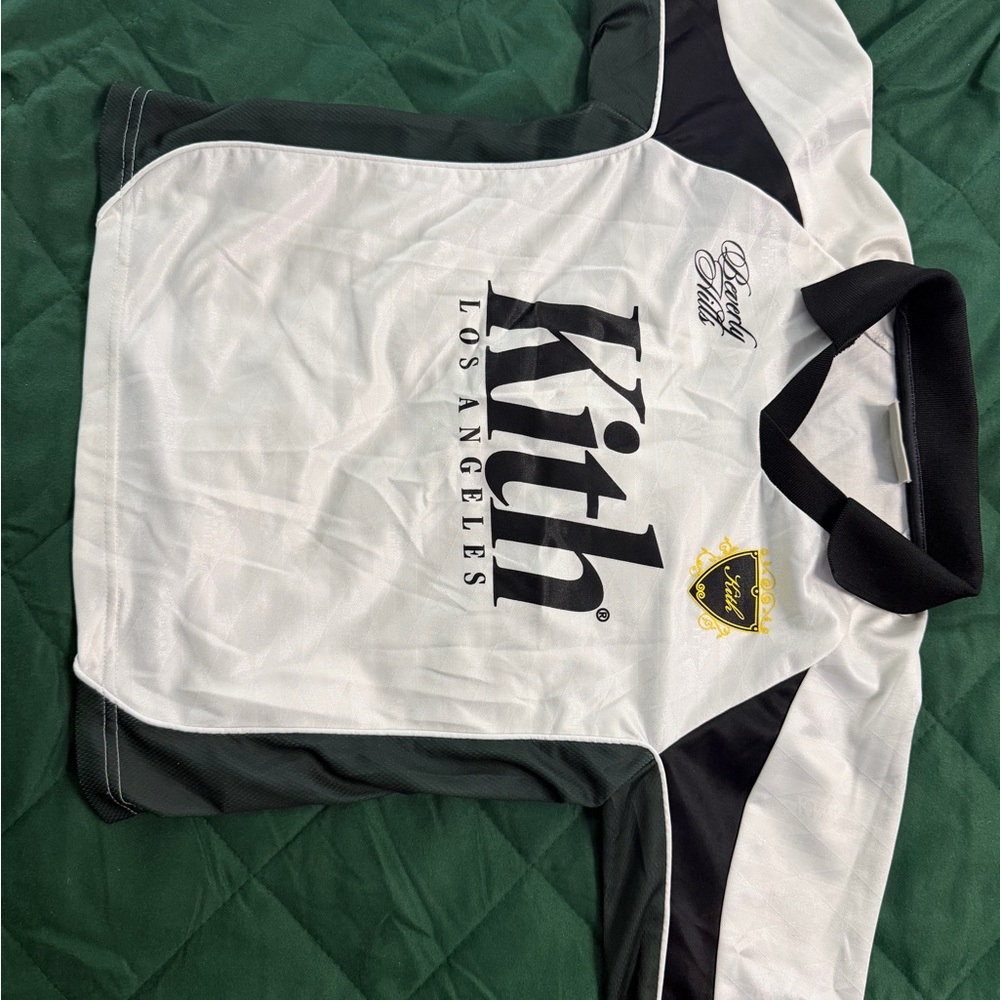 Kith Black and White Collared Shirt